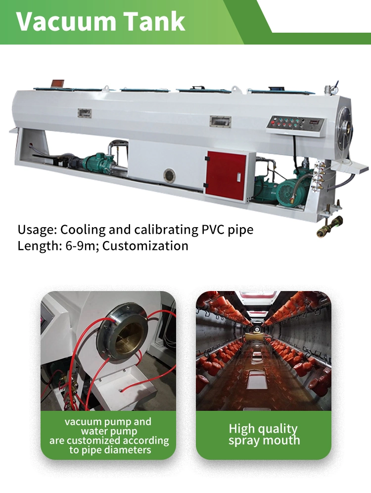 PVC Pipe Production Line Plastic Pipe Making Machine Extrusion Machinery Hot Seller