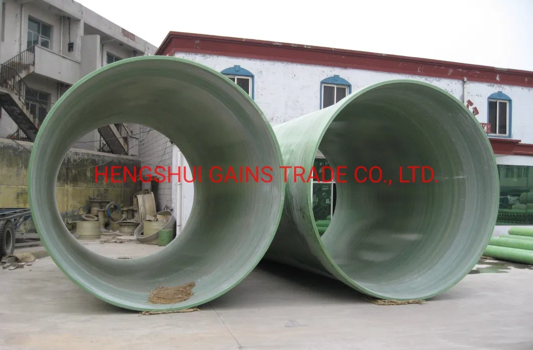 GRP Fiberglass Mortar Pipes with Spigot &amp; Socket Jiont