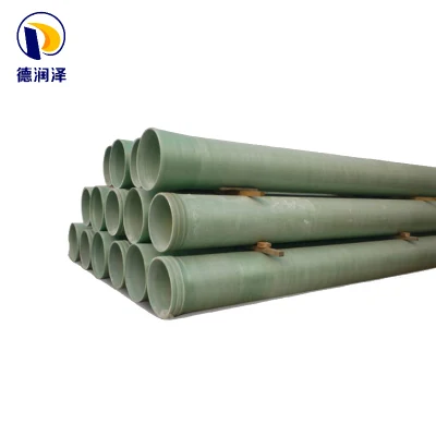 China Factory Fiber Glass FRP GRP Gre Pipe