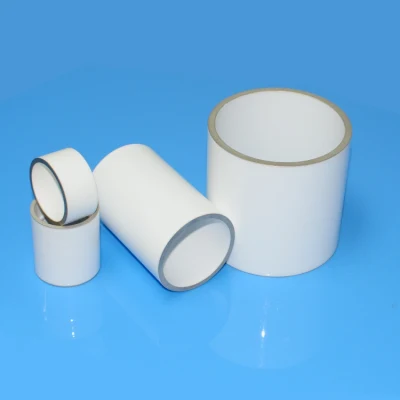 Glazed High Alumina Metallized Ceramics Tube for Power Grid Tubes