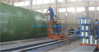 Fiberglass GRP Pipe Continuous Filament Winding Production Line