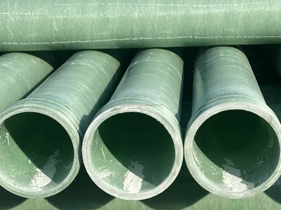 Wholesale GRP FRP Fiberglass Cylinder Composite Fabric Chemical Water Pipes Price